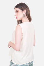 Blusa Yazmin - Crudo Oscuro