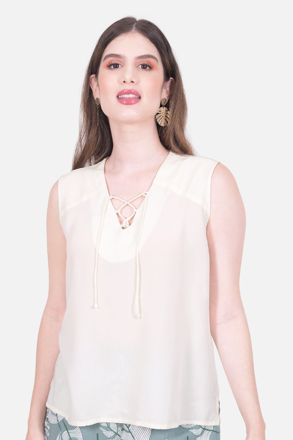 Blusa Yazmin - Crudo Oscuro