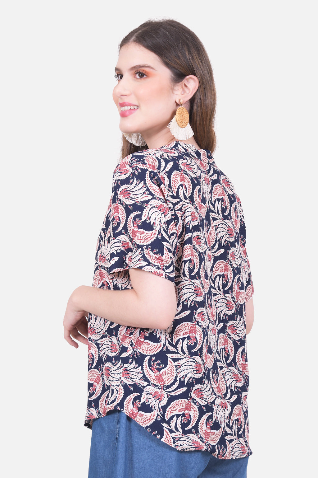 Blusa Eugenia - Azul Navy