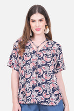 Blusa Eugenia - Azul Navy
