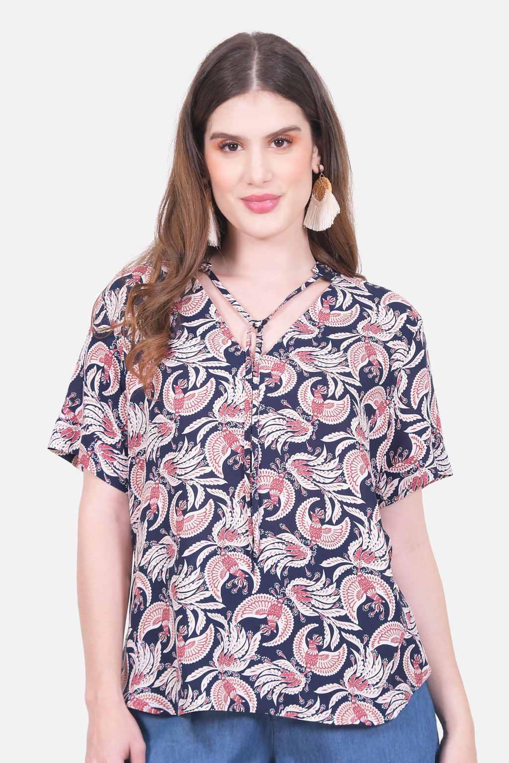 Blusa Eugenia - Azul Navy