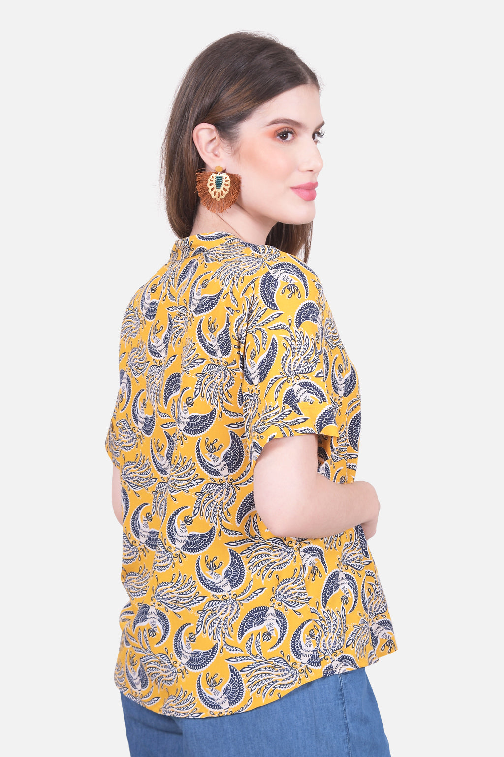 Blusa Eugenia - Mostaza