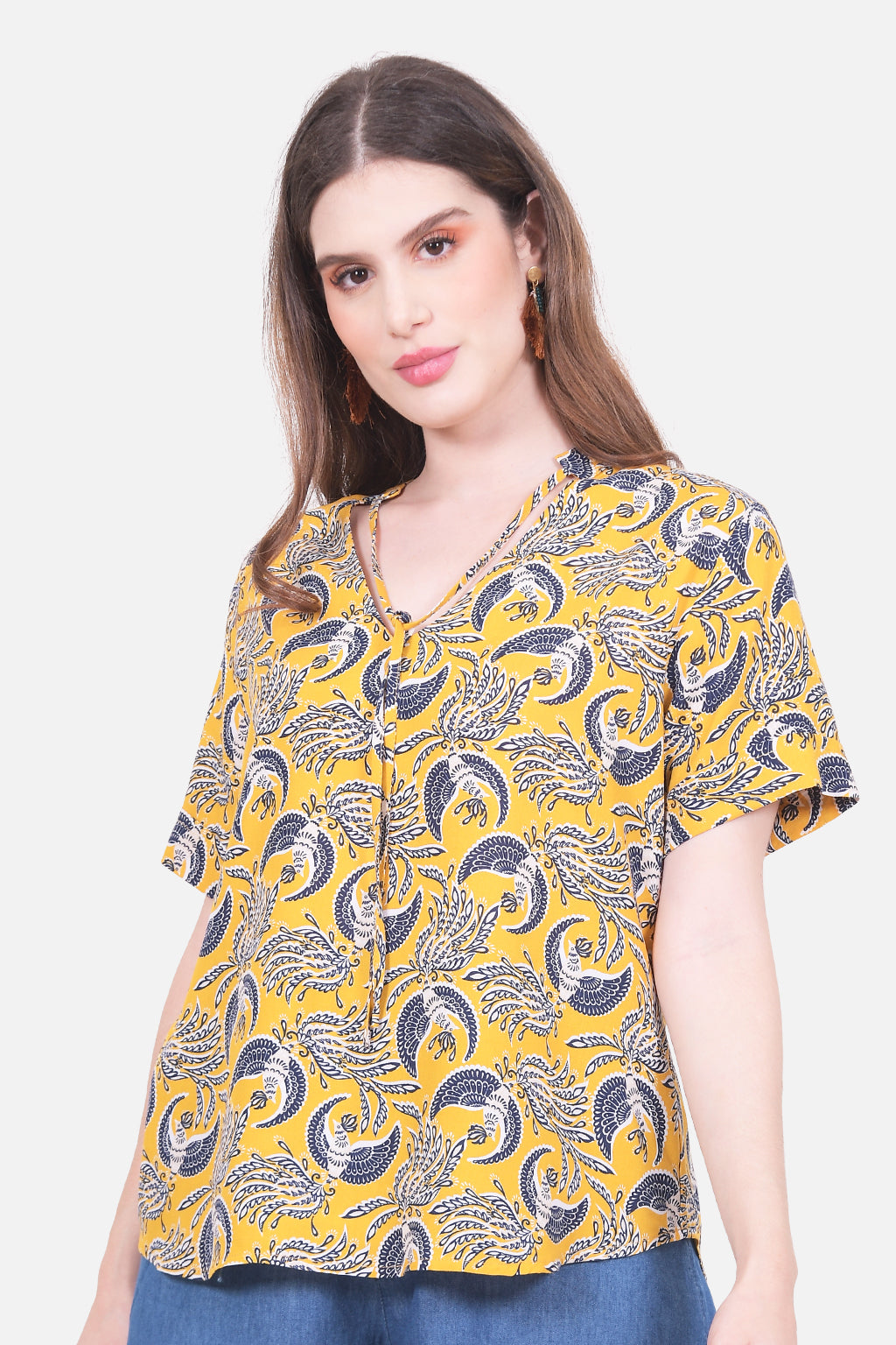 Blusa Eugenia - Mostaza