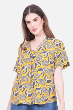 Blusa Eugenia - Mostaza