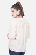 Blusa Irene - Crudo Oscuro