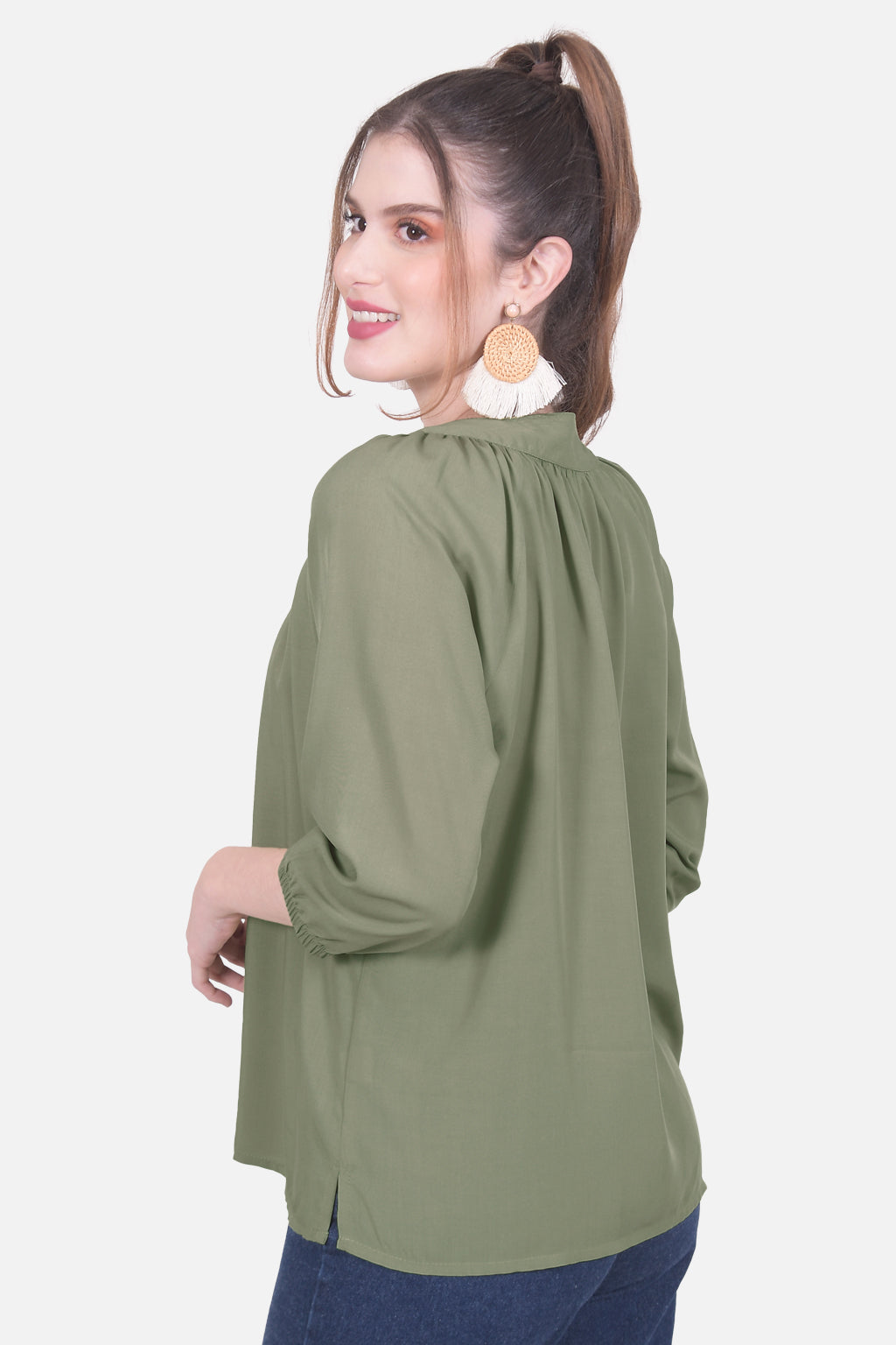 Blusa Irene - Oliva