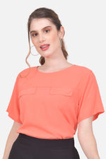 Blusa Mayida - Naranja