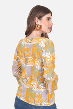 Blusa Paloma - Mostaza