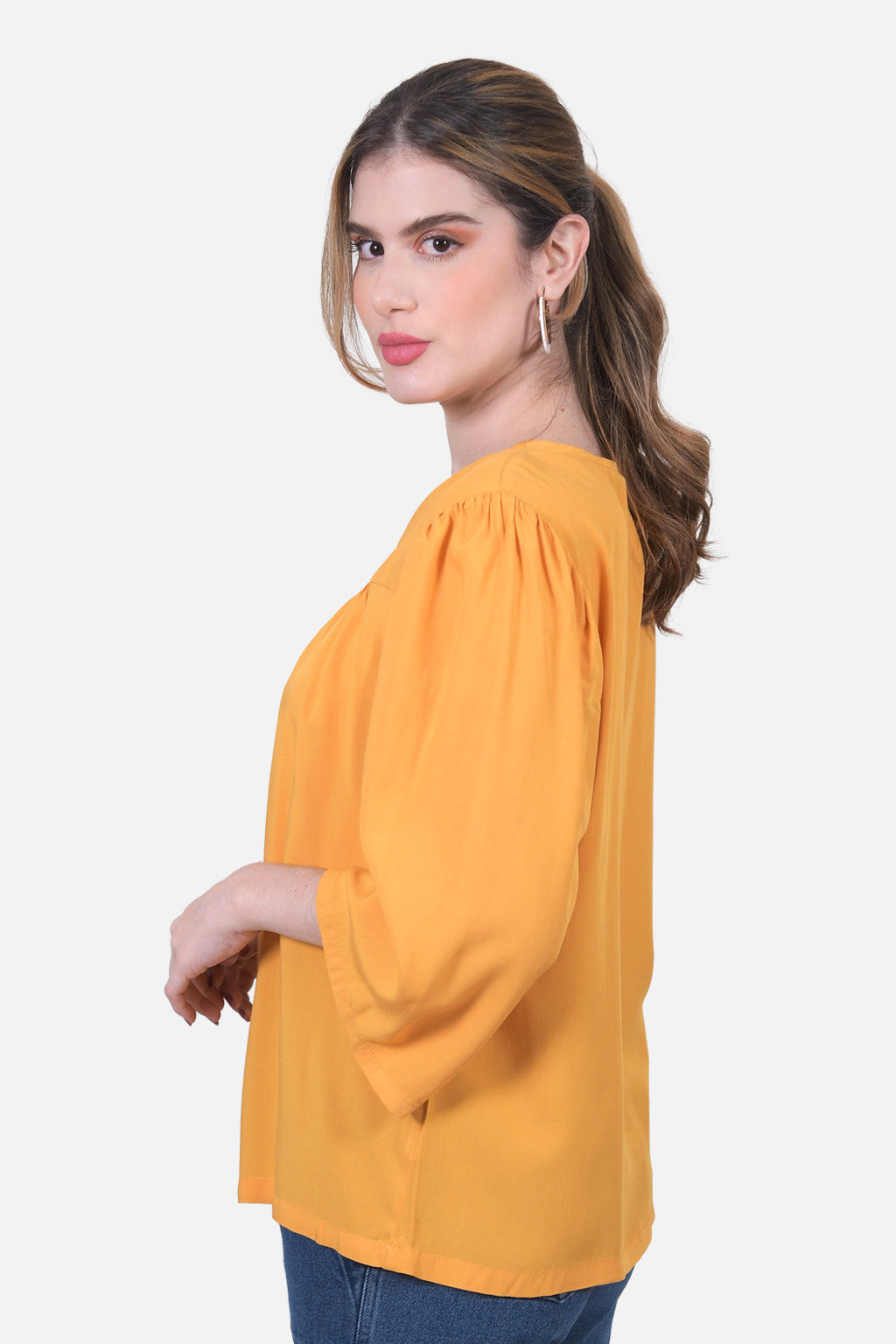 Blusa Matilde - Mostaza