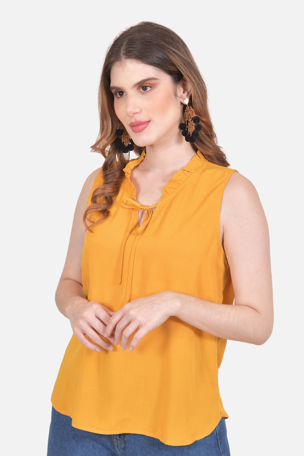 Blusa Yolanda - Mostaza