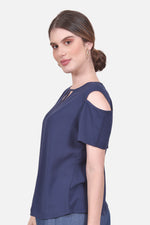 Blusa Zoraida - Azul Navy