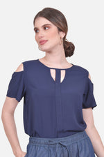 Blusa Zoraida - Azul Navy