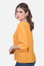 Blusa Berta - Mostaza