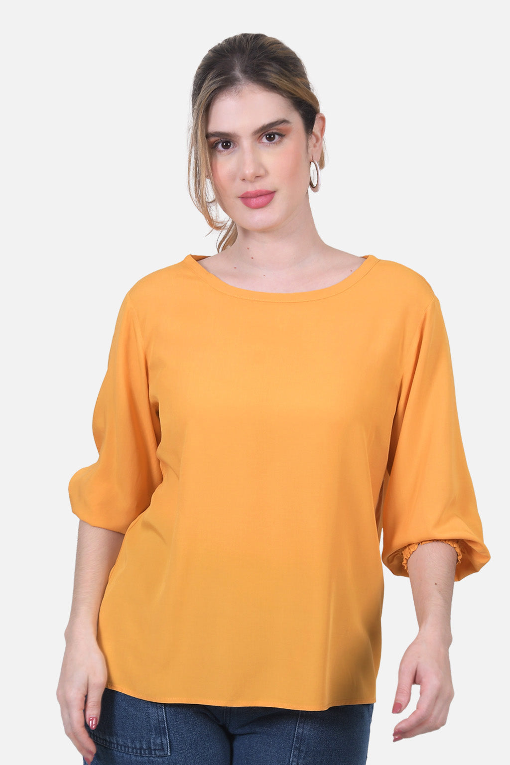 Blusa Berta - Mostaza