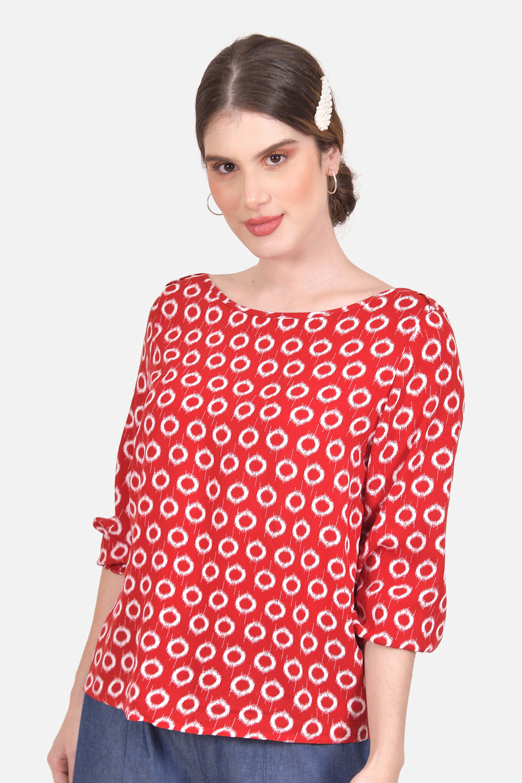 Blusa Edna - Vino
