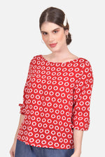 Blusa Edna - Vino