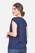 Blusa Noelia - Azul Navy