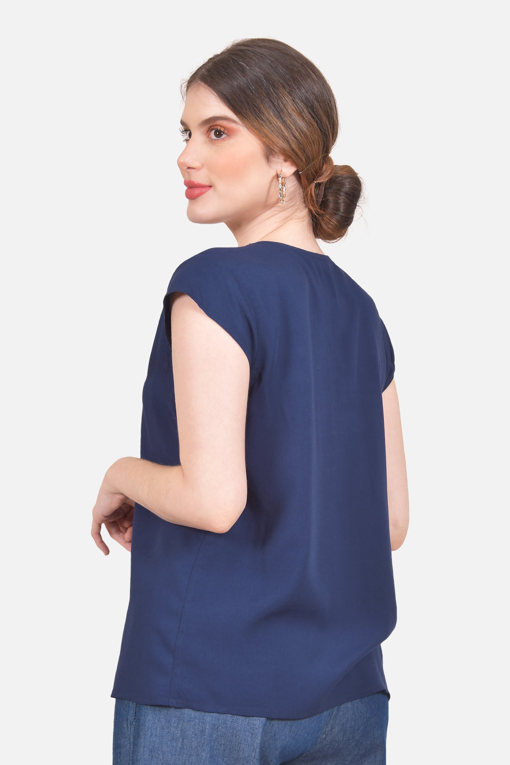 Blusa Noelia - Azul Navy