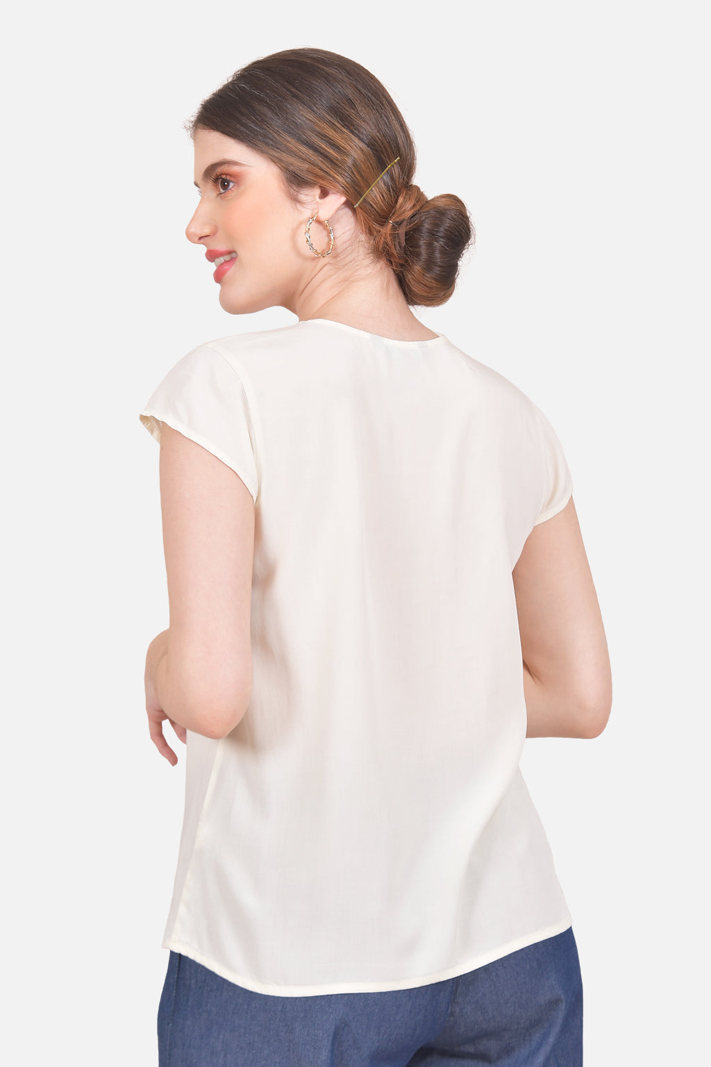 Blusa Noelia - Crudo Oscuro
