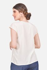Blusa Noelia - Crudo Oscuro