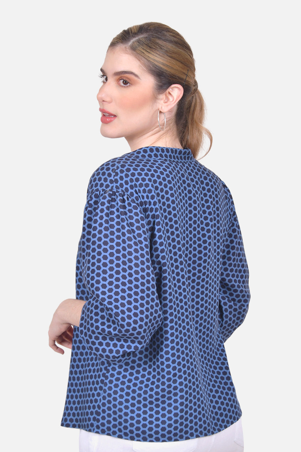 Blusa Emma - Azul Navy