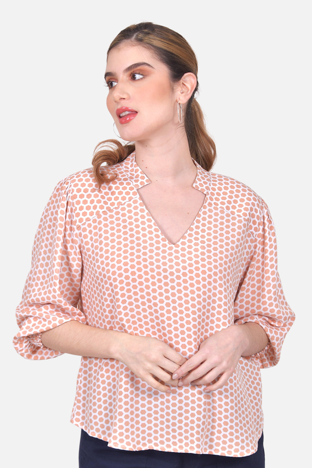 Blusa Emma - Nude