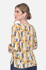 Blusa Justina - Mostaza