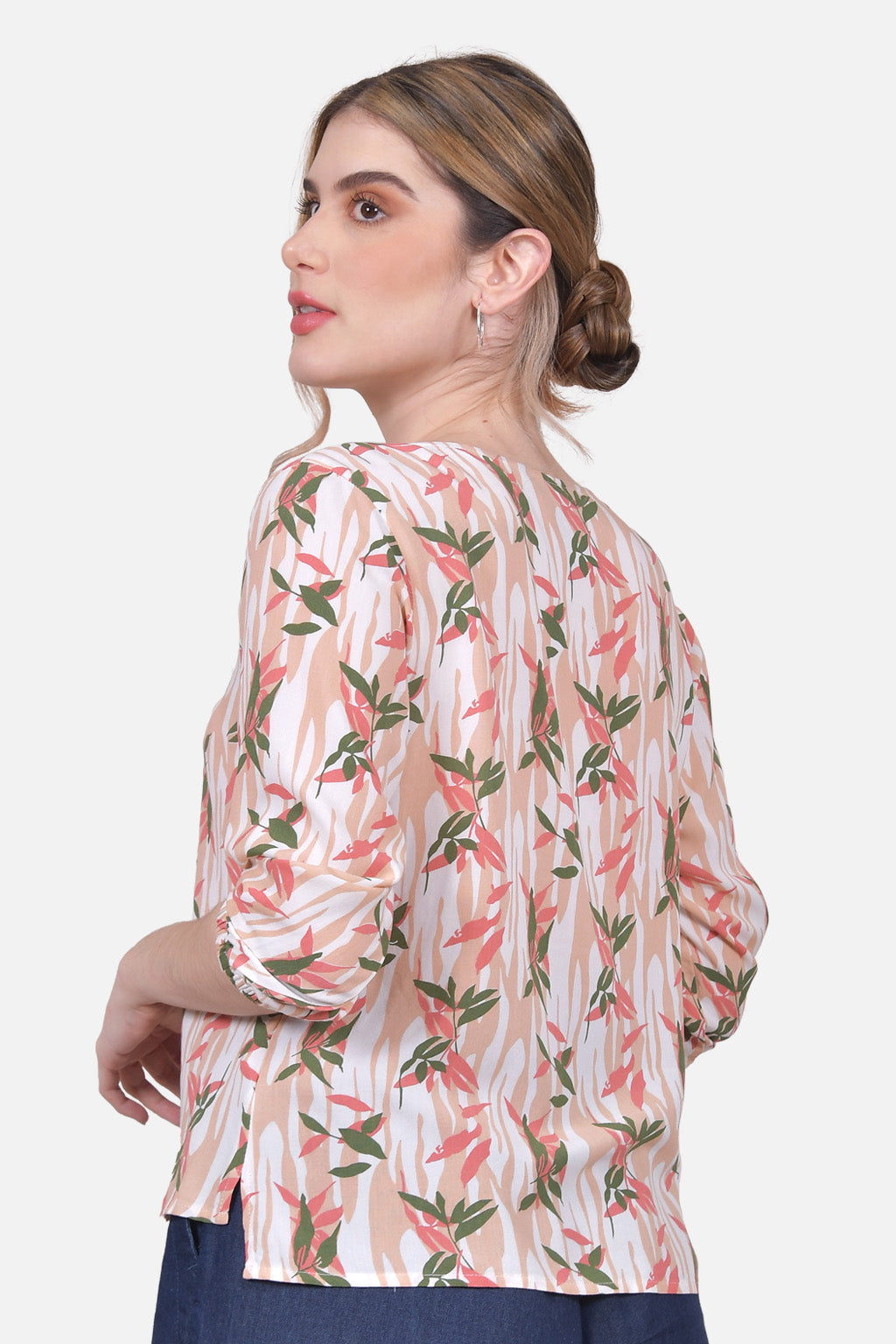 Blusa Justina - Nude