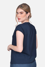 Blusa Gretta - Azul Navy
