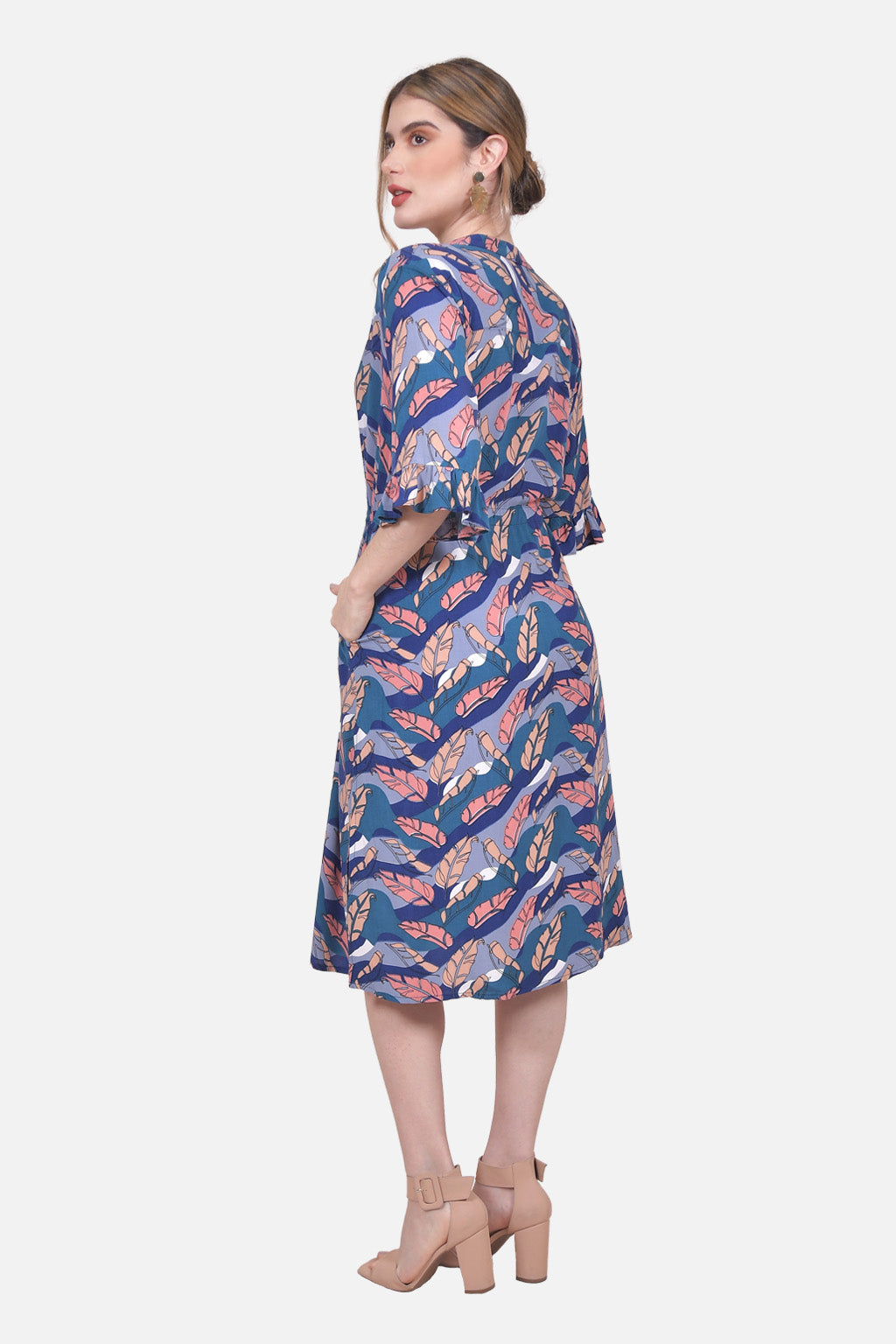 Vestido Joaquina - Azul