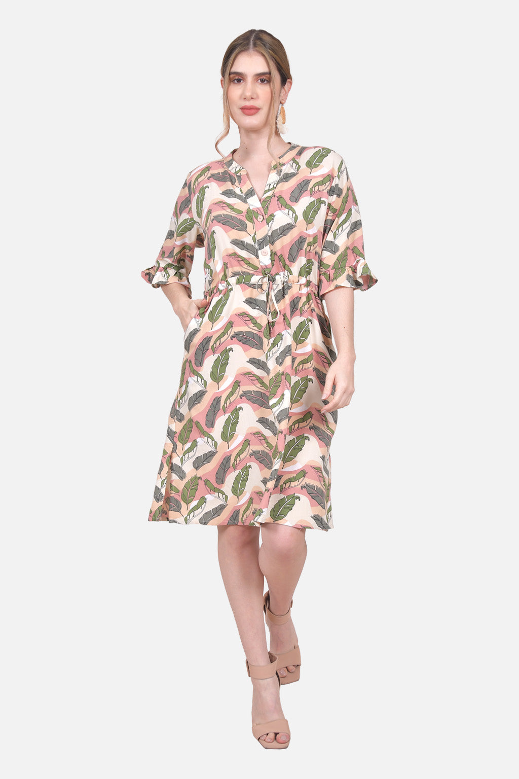 Vestido Joaquina - Beige