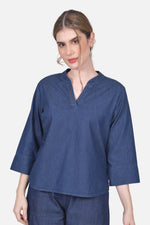 Blusa Samanta - Azul Navy