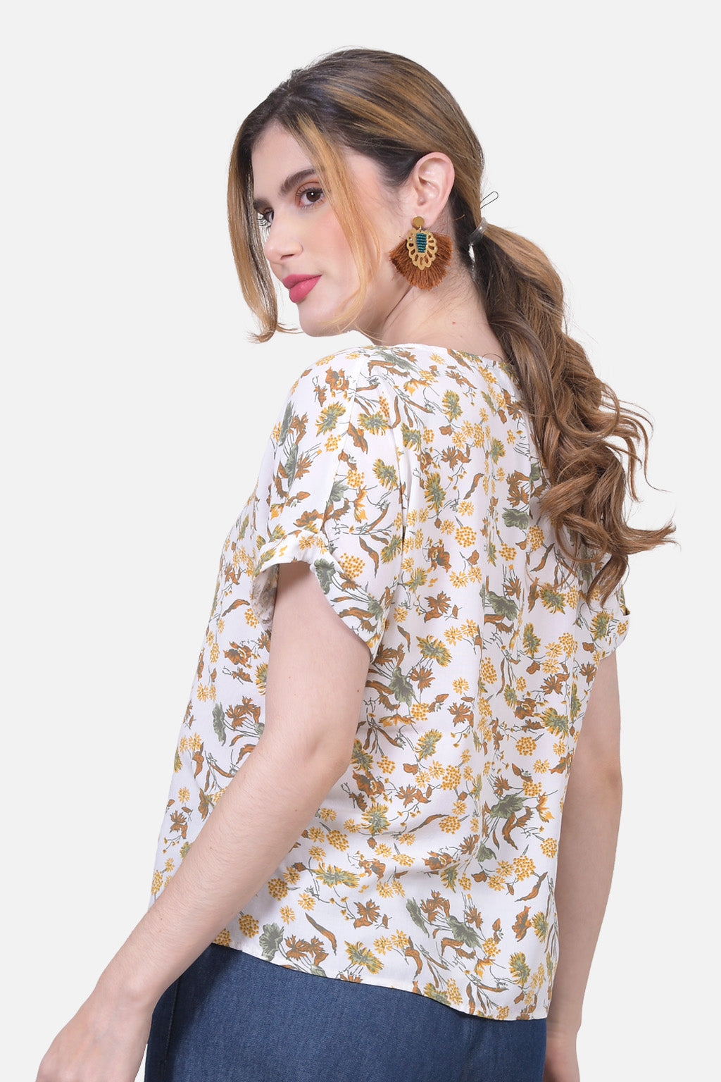 Blusa Saray - Crudo