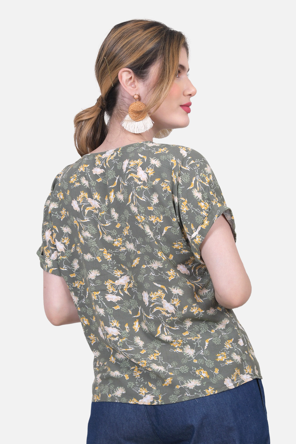 Blusa Saray - Oliva