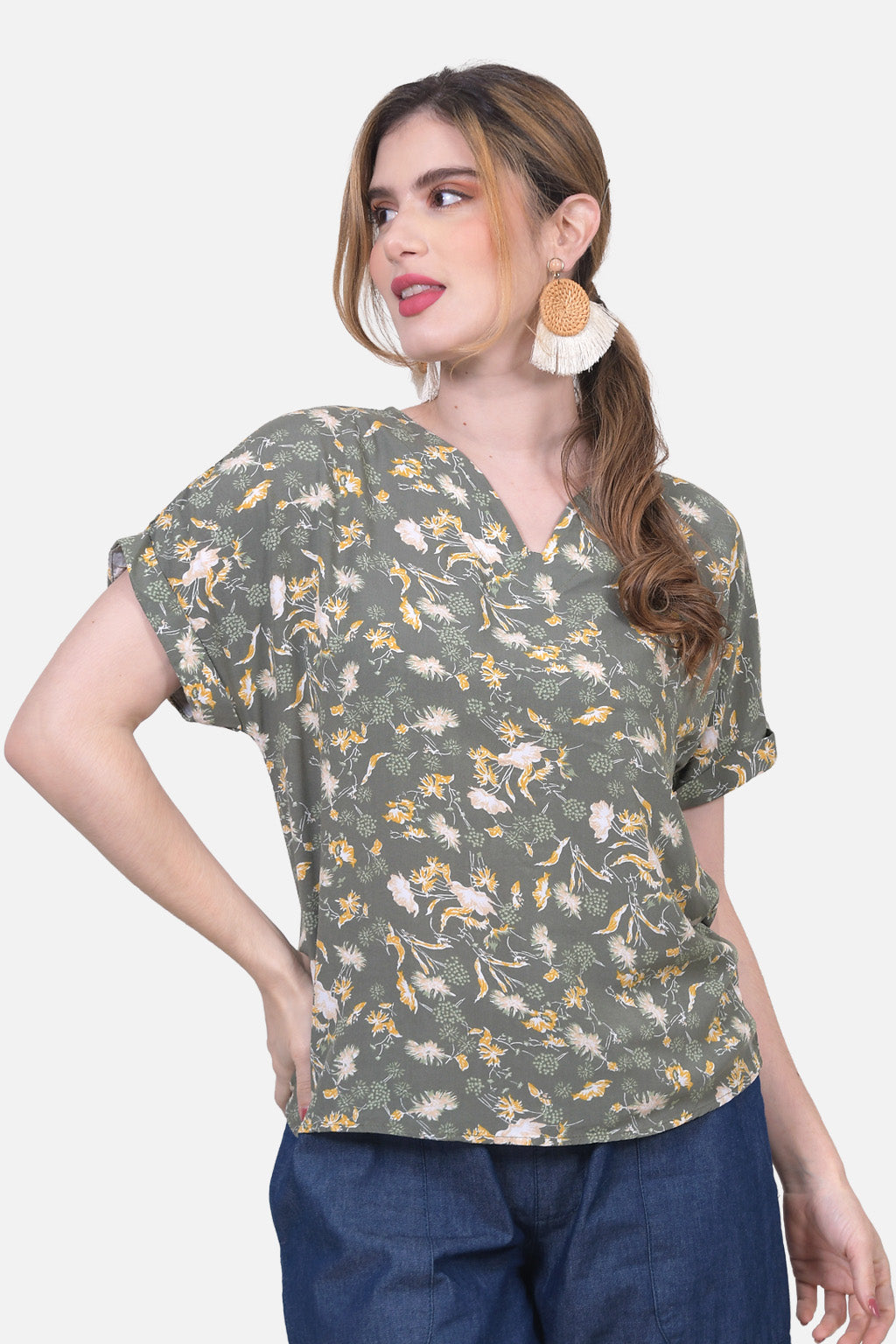 Blusa Saray - Oliva