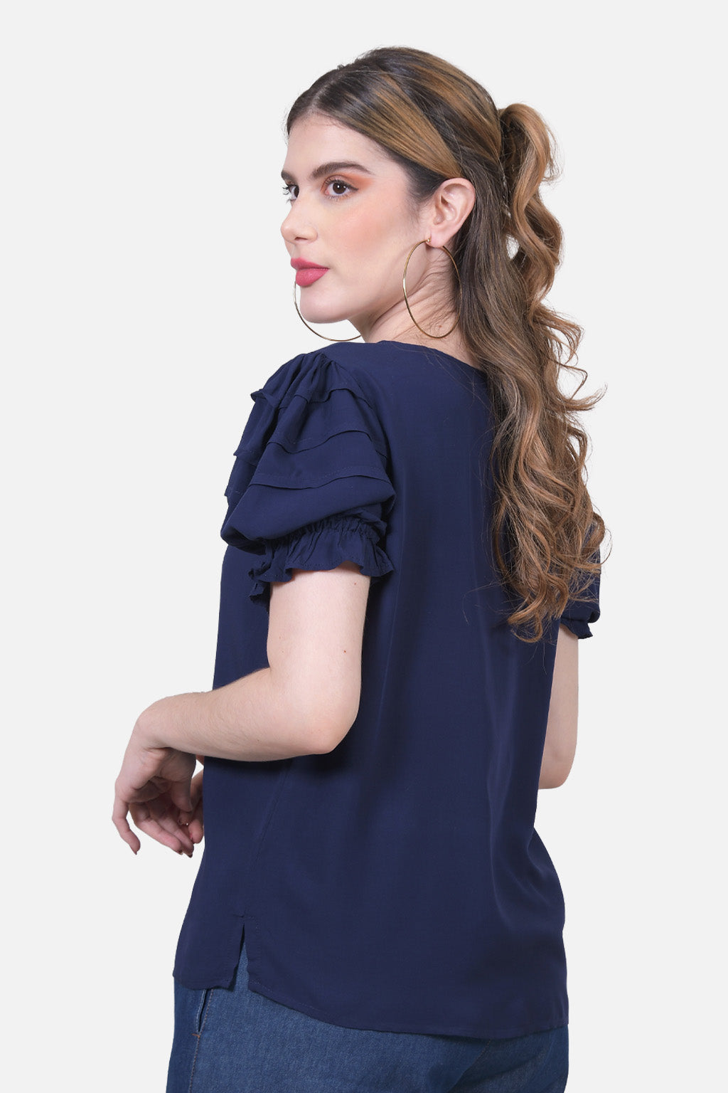 Blusa Livia - Azul Navy