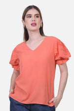 Blusa Livia - Coral