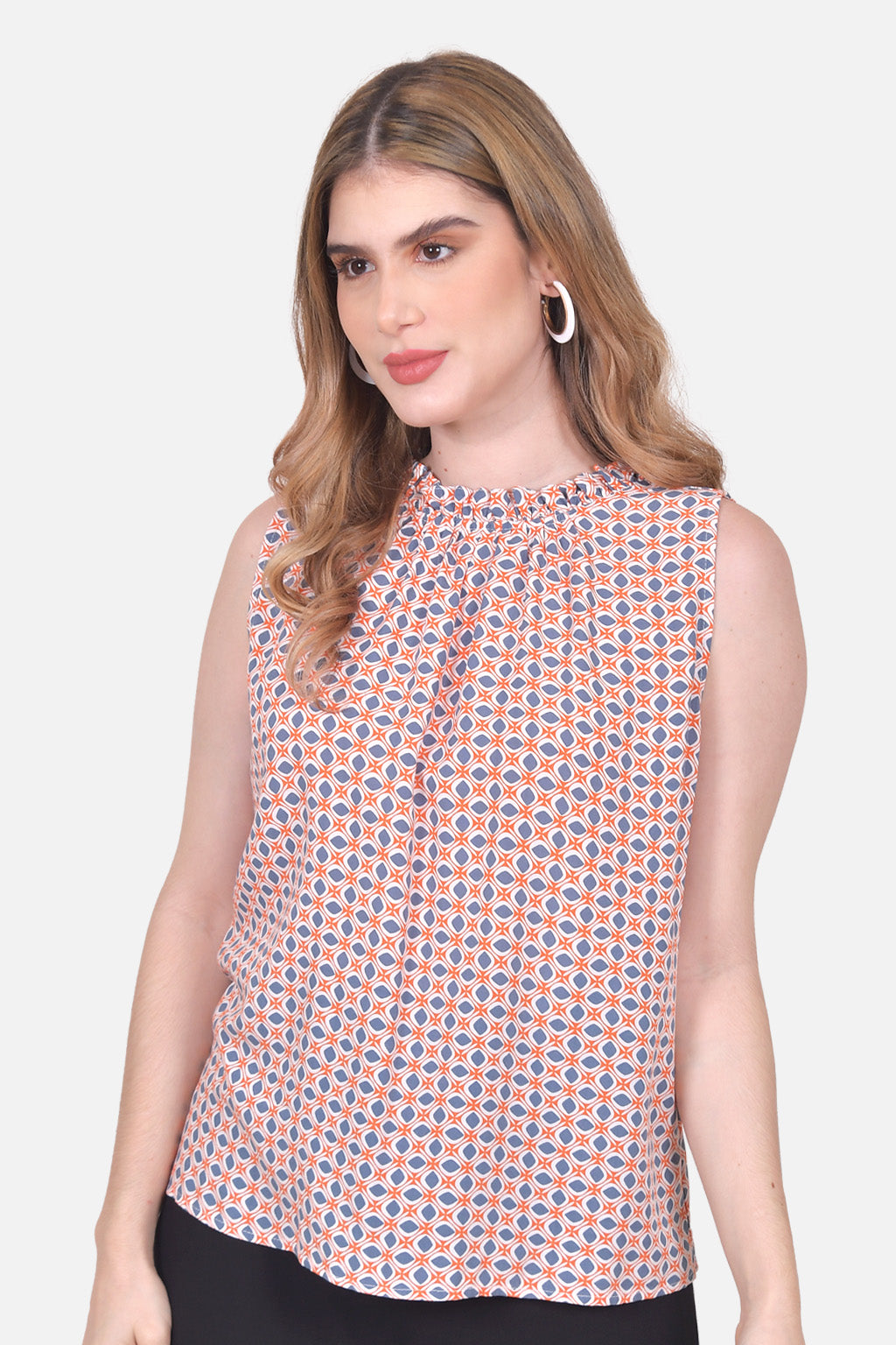 Blusa Maite - Naranja