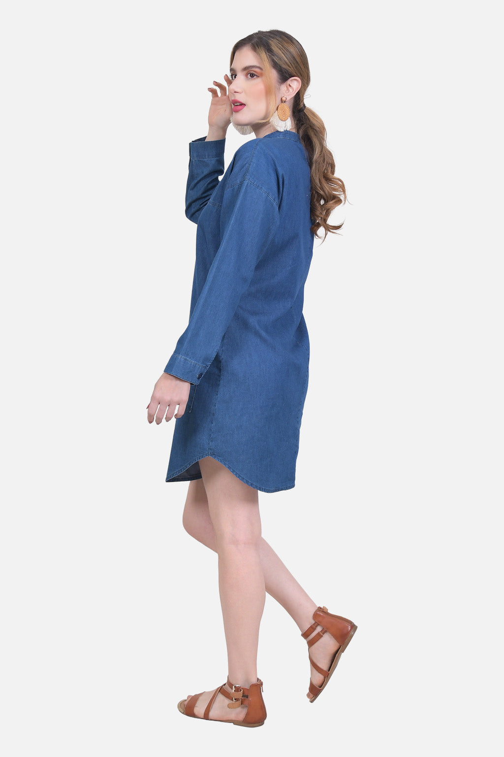 Vestido Bela - Azul Navy