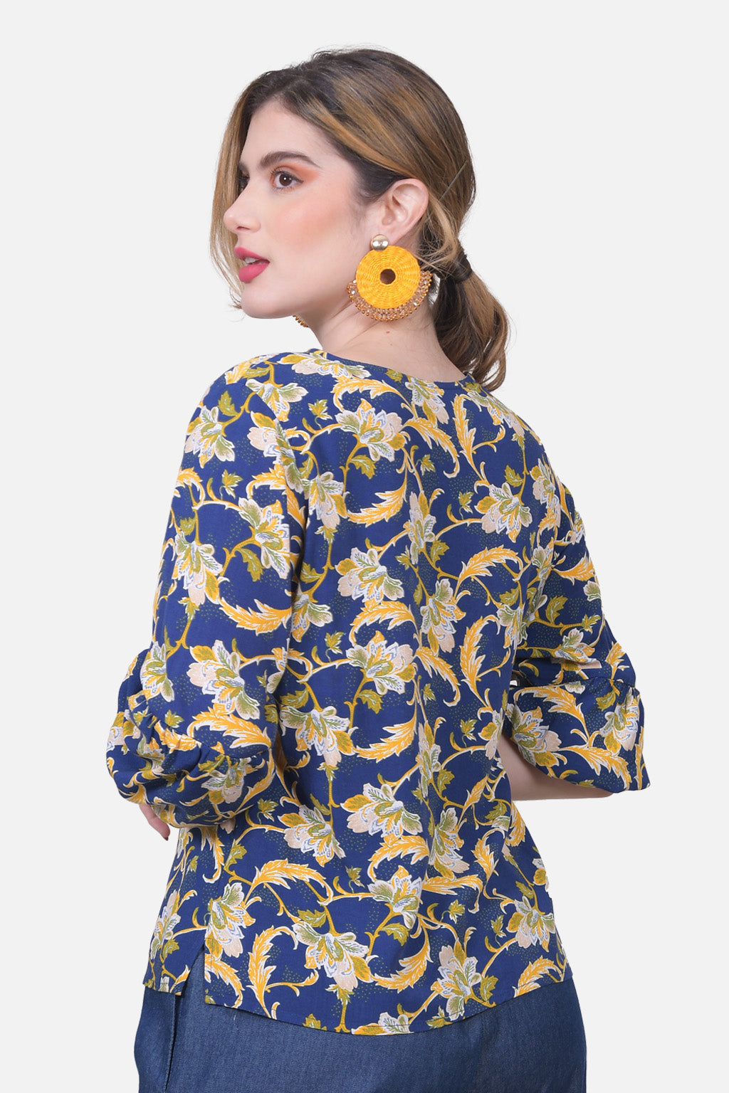 Blusa Danae - Azul Navy