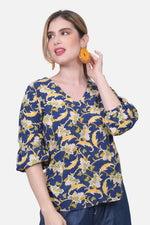 Blusa Danae - Azul Navy