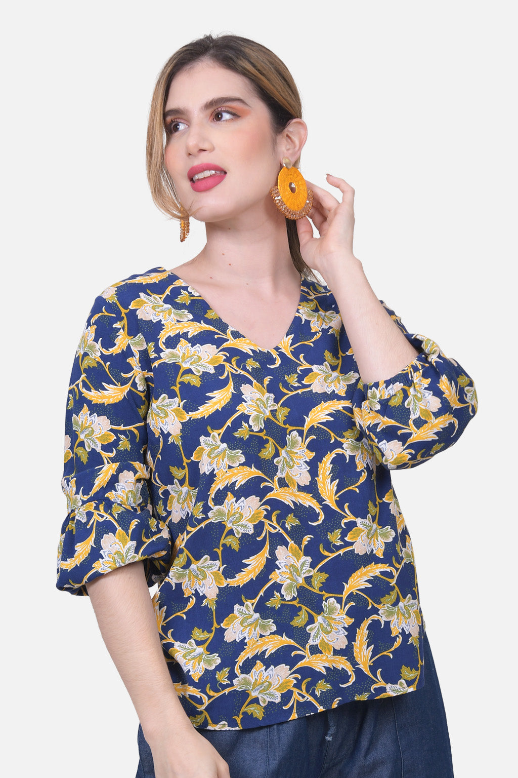Blusa Danae - Azul Navy