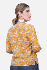 Blusa Danae - Mostaza