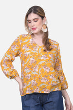 Blusa Danae - Mostaza