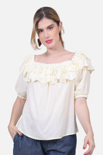 Blusa Frida - Crudo Oscuro