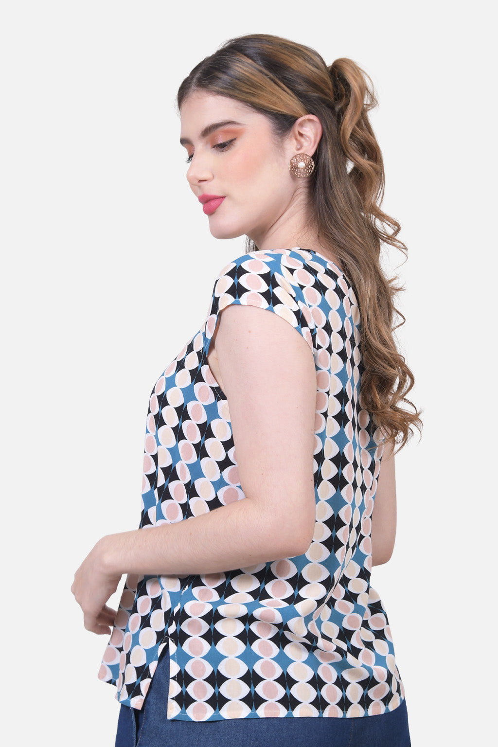 Blusa Johana - Petroleo