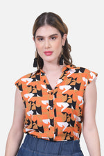 Blusa Florina - Naranja
