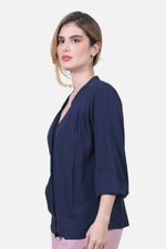 Blusa Rita - Azul Navy