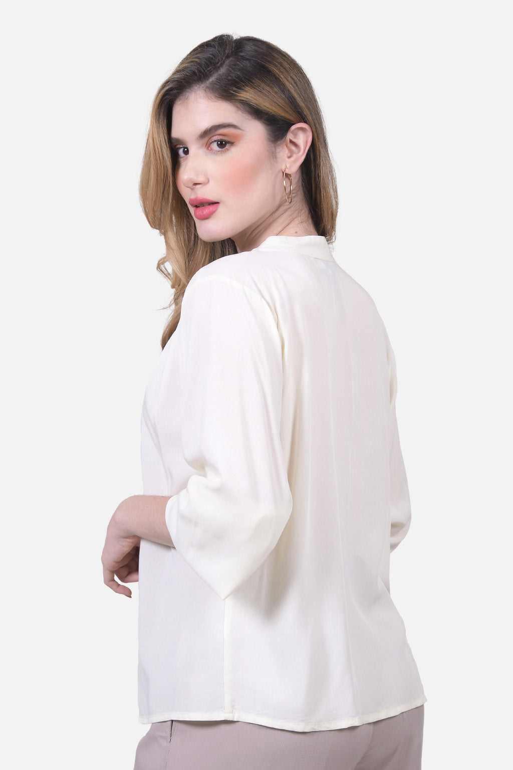 Blusa Rita - Crudo Oscuro