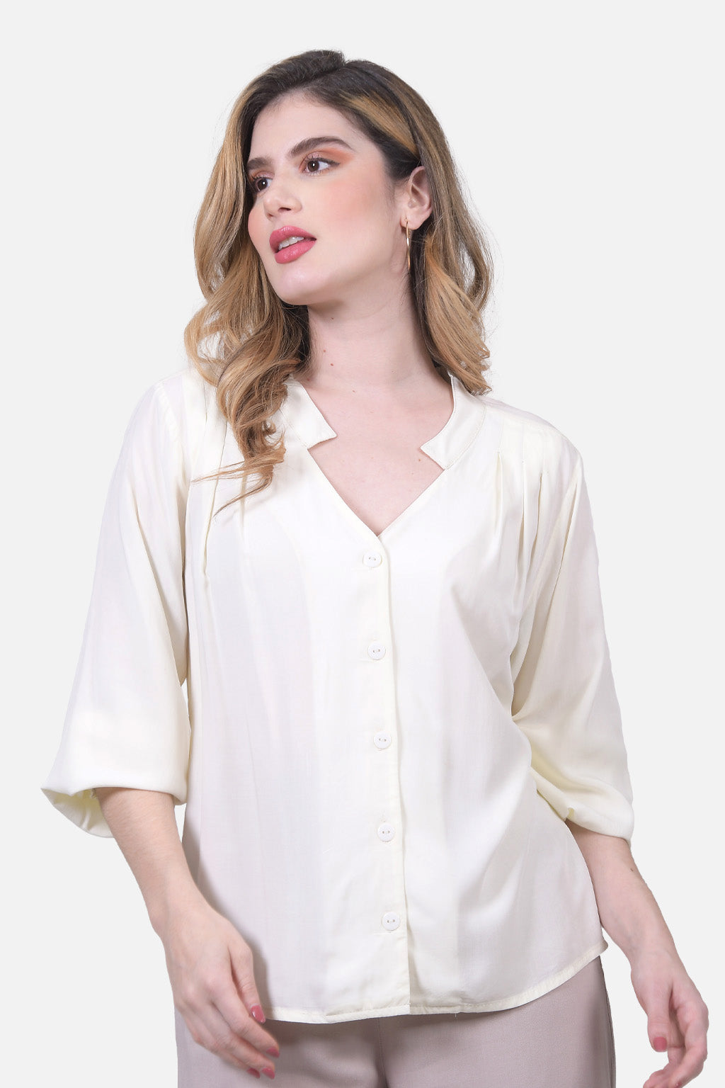 Blusa Rita - Crudo Oscuro